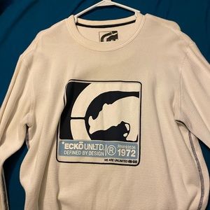 White Ecko long sleeve thermal.